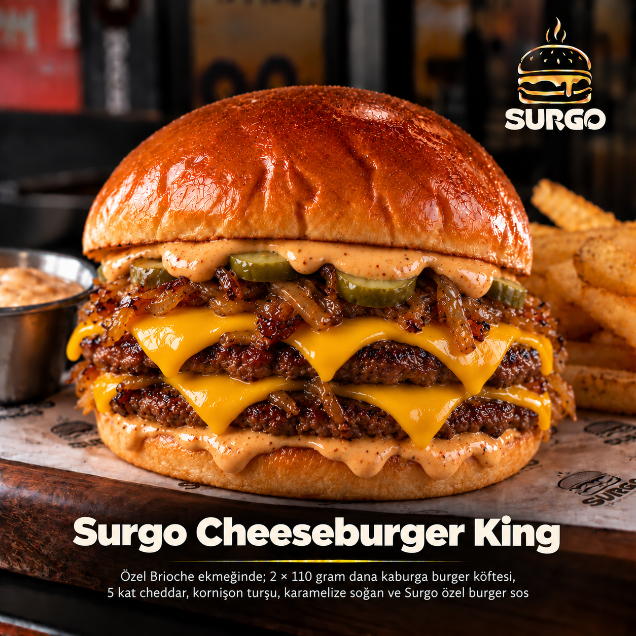 Surgo Cheeseburger King