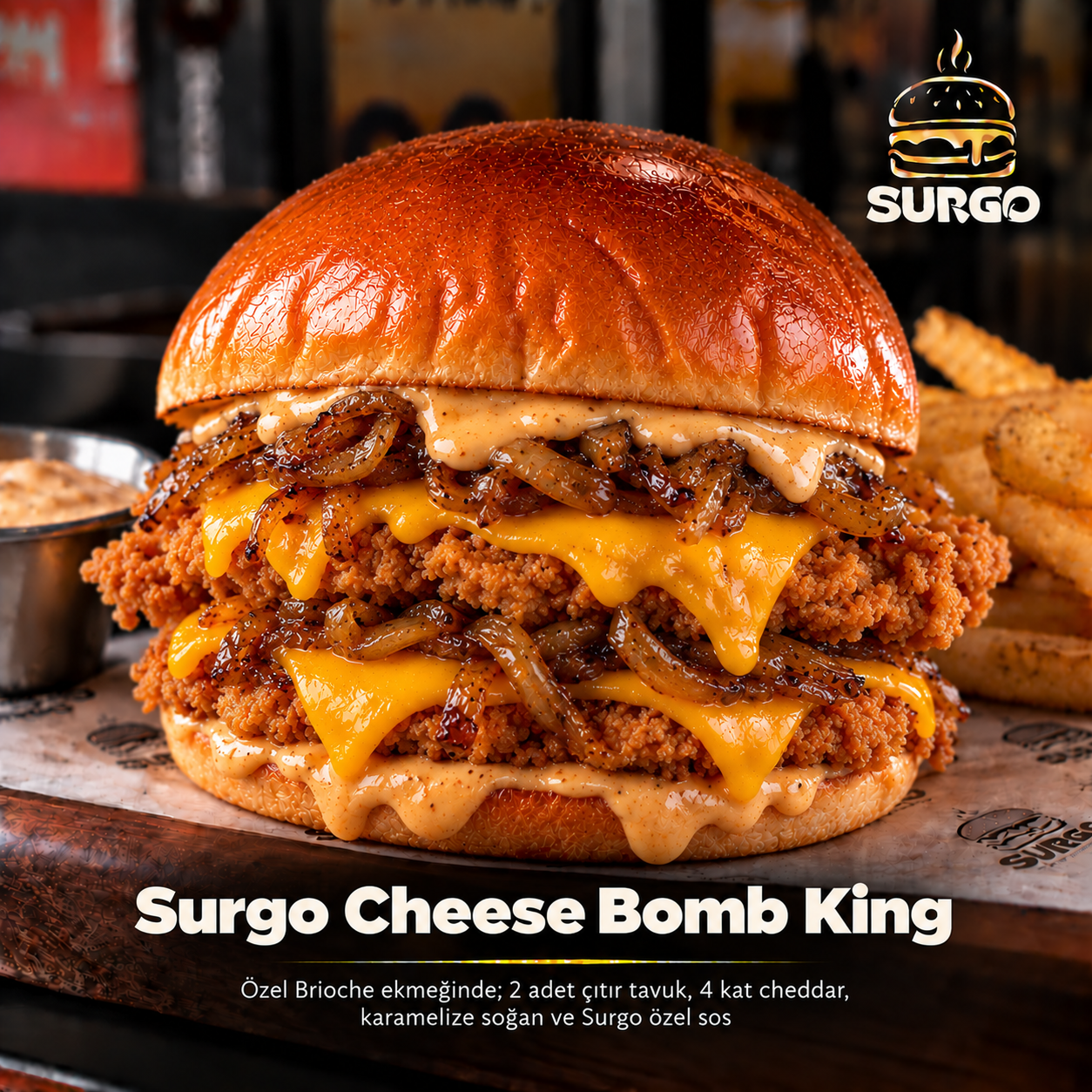 Surgo Cheese Bomb King