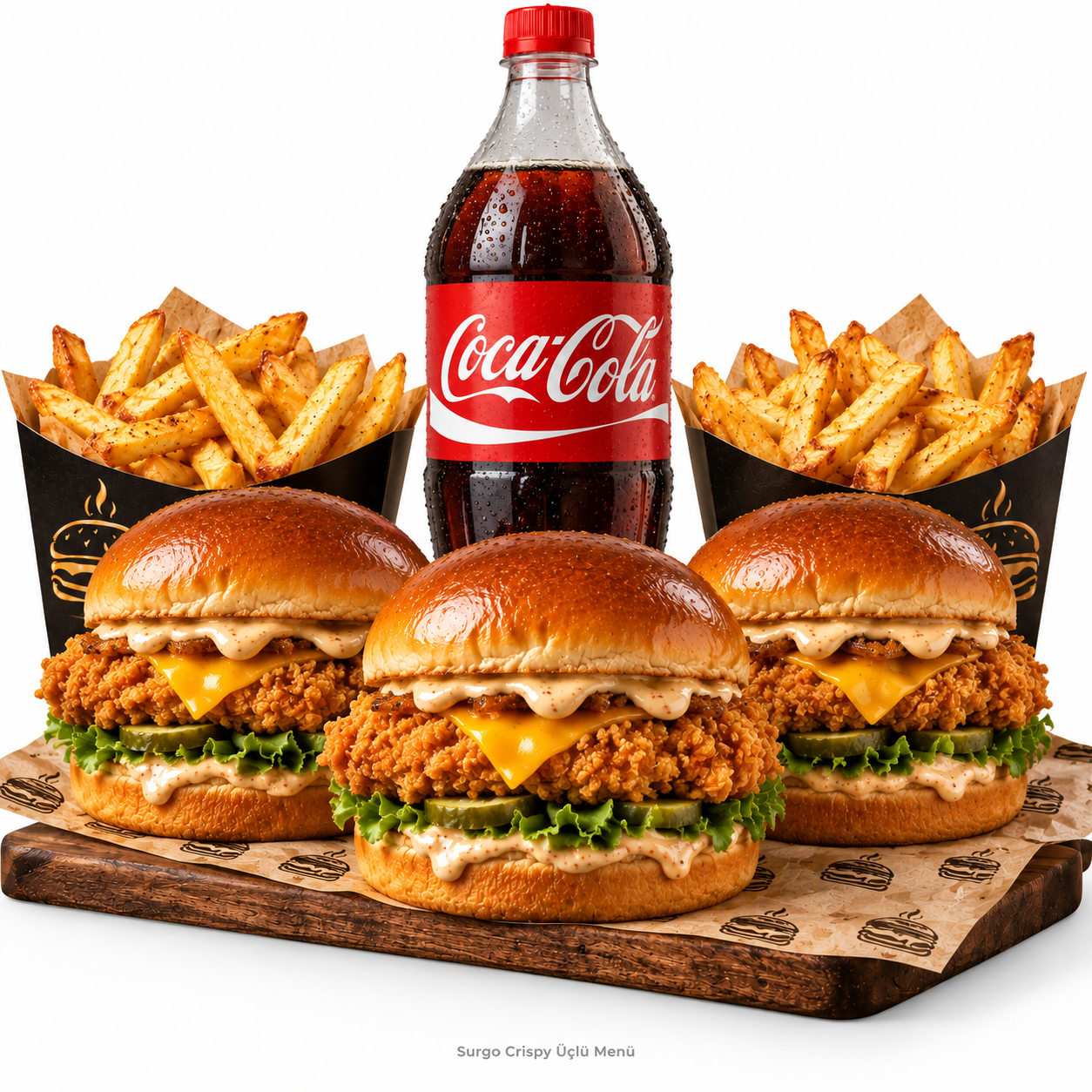 Surgo Crispy King İkili Fırsat Menüsü