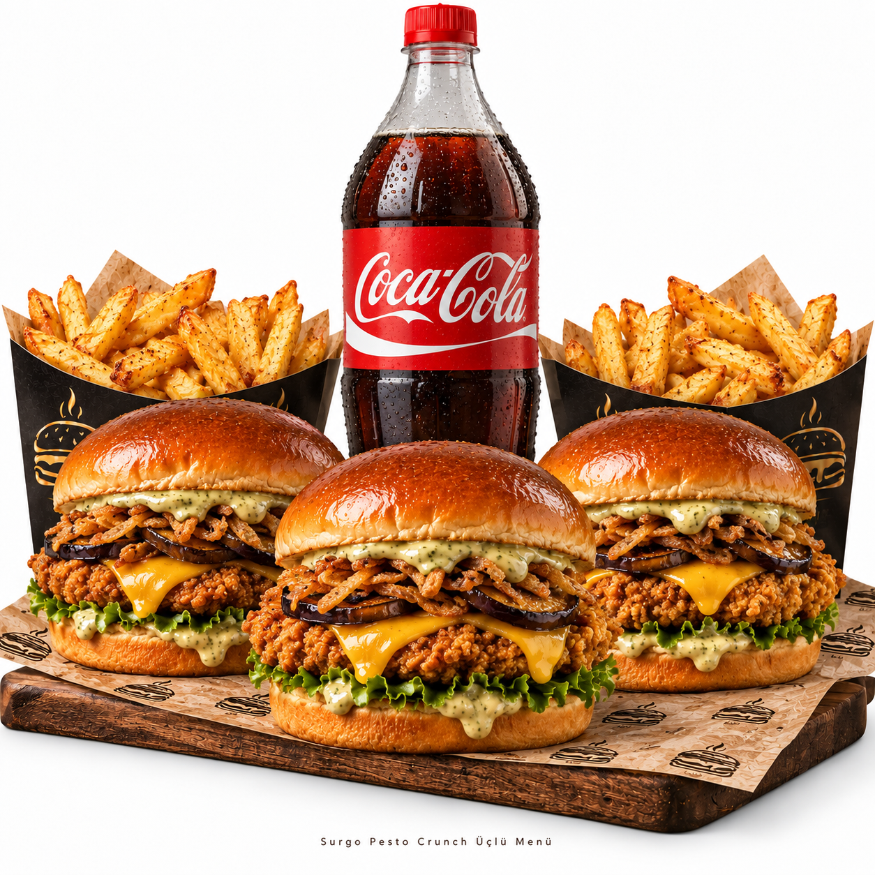 Surgo Pesto Crunch King İkili Fırsat Menüsü
