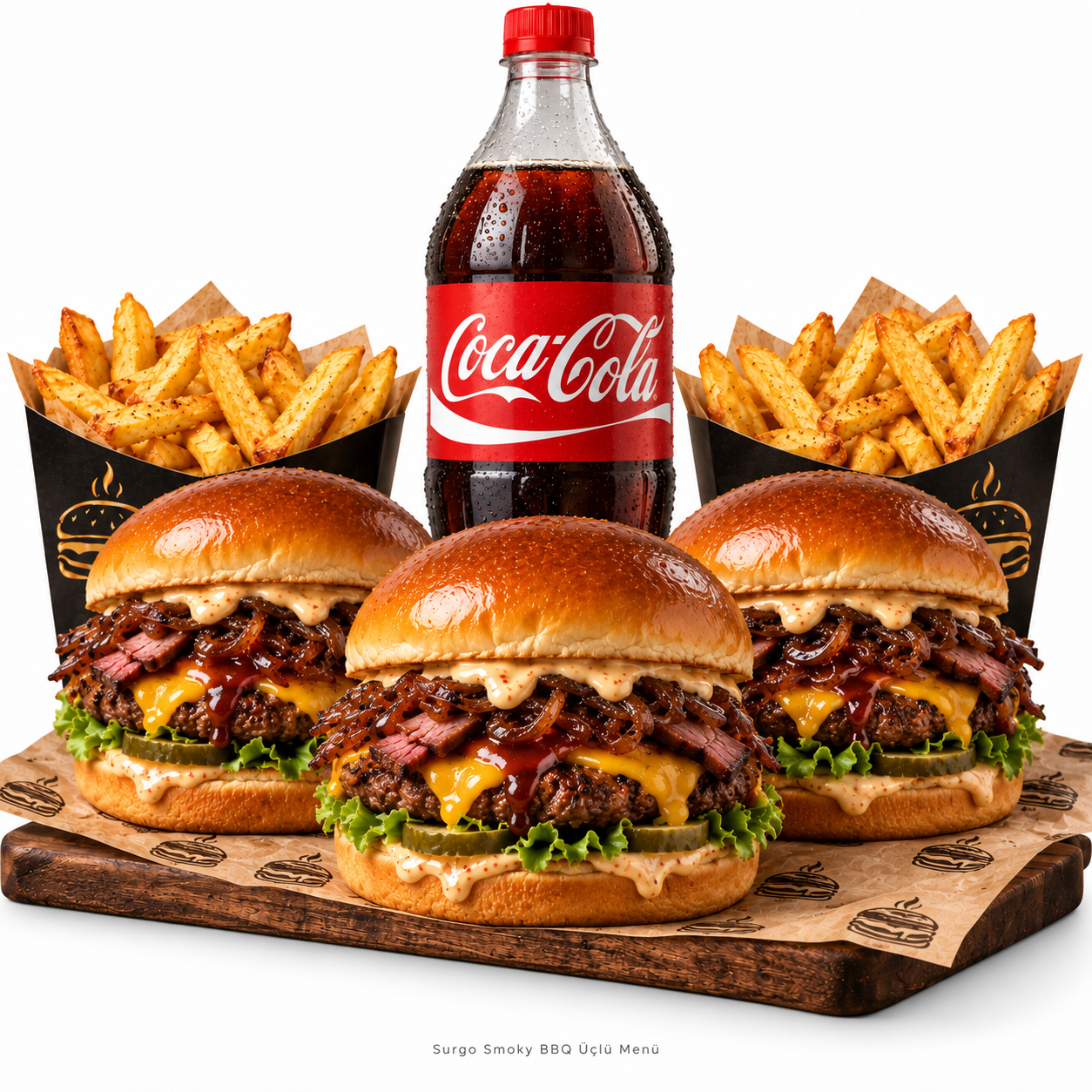 Surgo Smoky BBQ Üçlü Fırsat Menüsü
